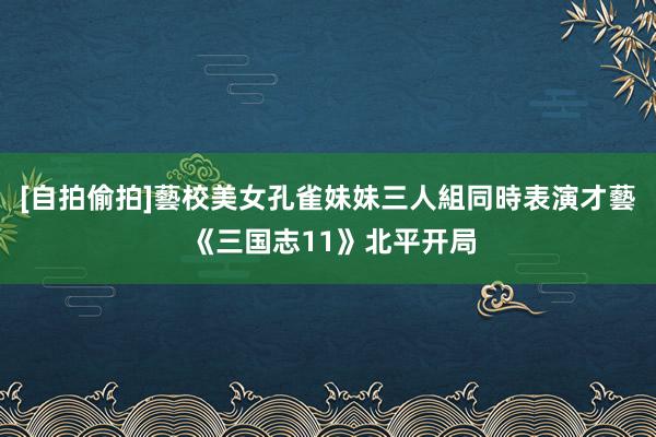 [自拍偷拍]藝校美女孔雀妹妹三人組同時表演才藝 《三国志11》北平开局